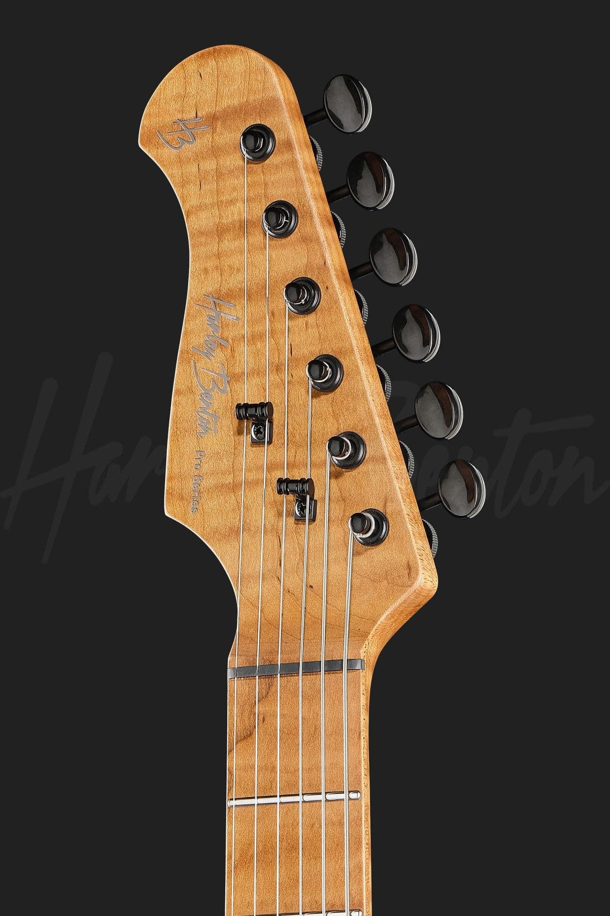 Harley Benton ST-Modern Plus MN HSS LH SBK — photo 6
