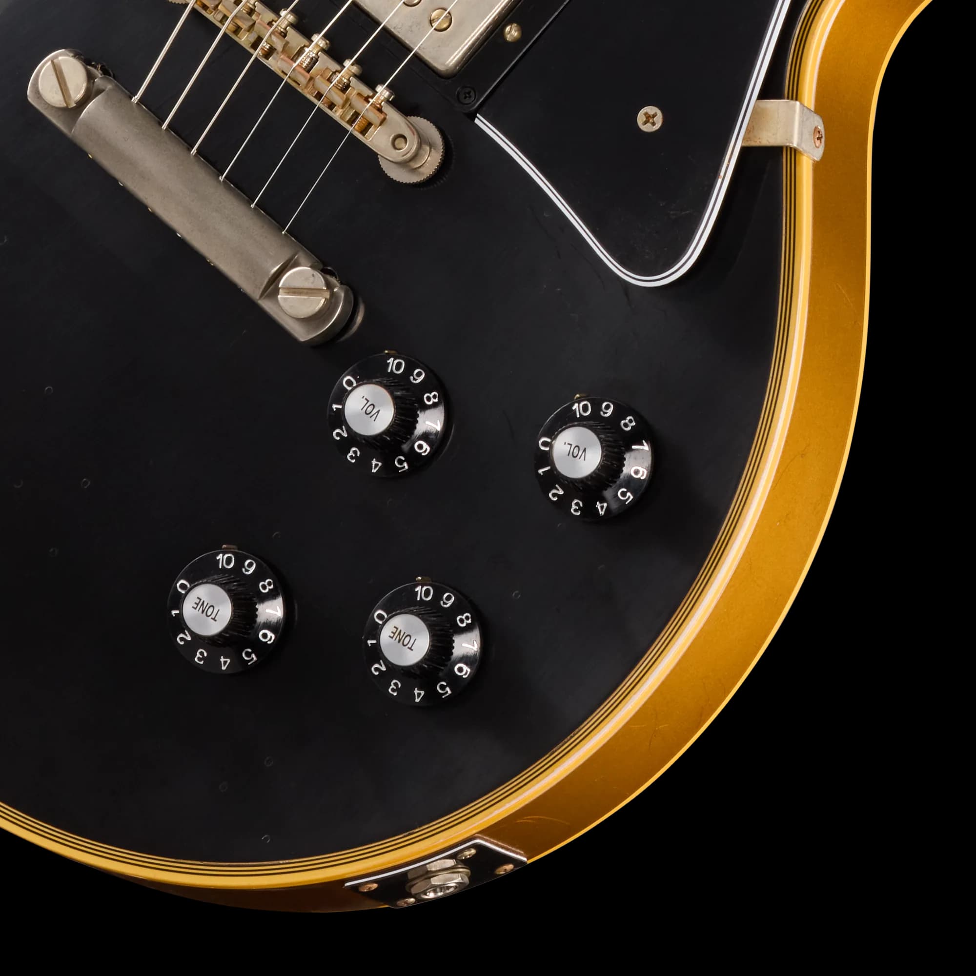 Gibson LE 1968 Les Paul Custom Reissue, Light Aged, Ebony Top — photo 8
