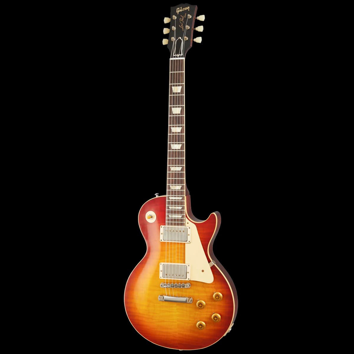 Gibson 1959 Les Paul Standard Reissue, VOS, Washed Cherry Sunburst — photo 2