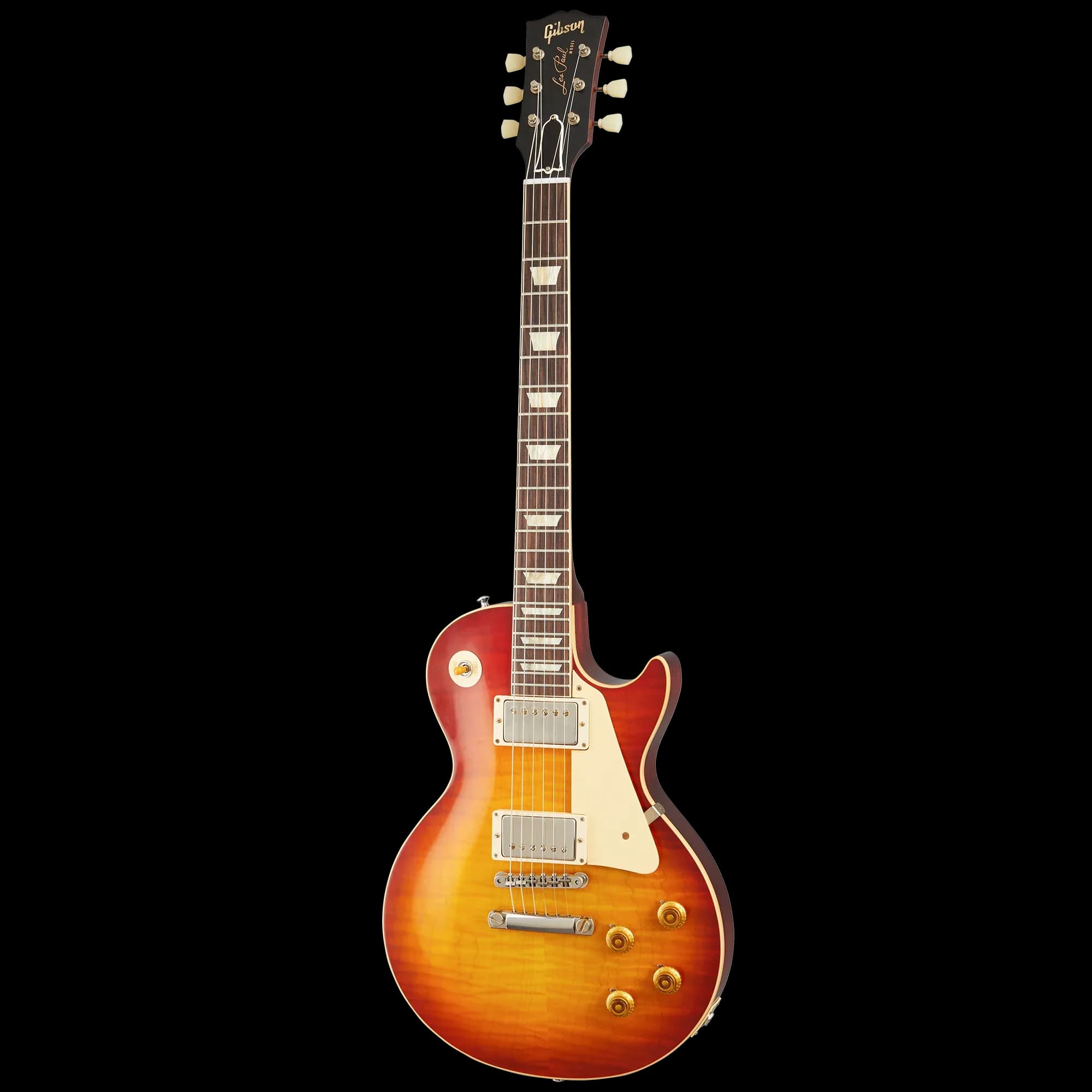 Gibson 1959 Les Paul Standard Reissue, VOS, Washed Cherry Sunburst — photo 2