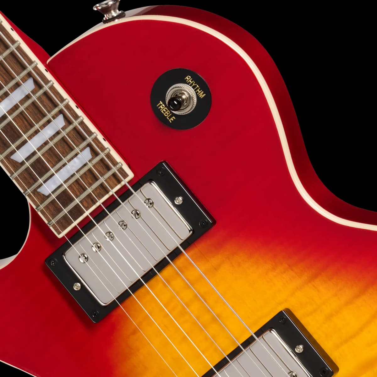 Epiphone Les Paul Tribute Plus, Left-Handed, Heritage Cherry Sunburst — photo 7