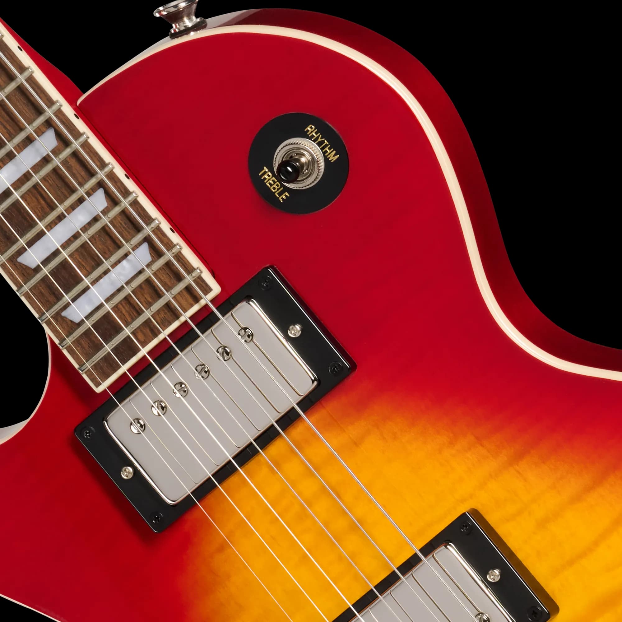 Epiphone Les Paul Tribute Plus, Left-Handed, Heritage Cherry Sunburst — photo 7