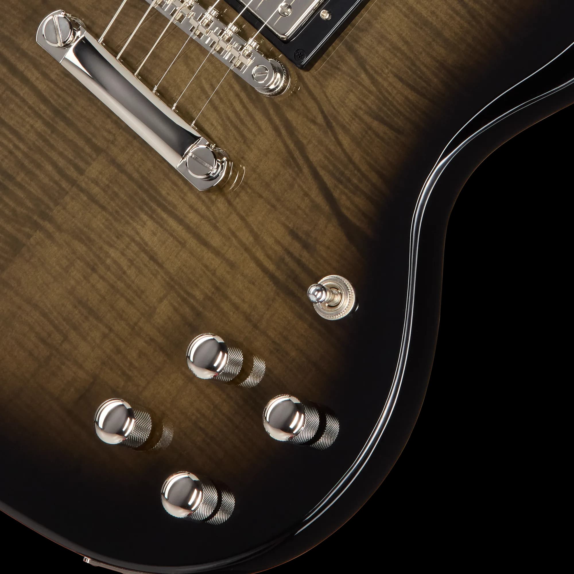 Epiphone SG Custom Modern Figured, Translucent Ebony Burst, Exclusive — photo 7