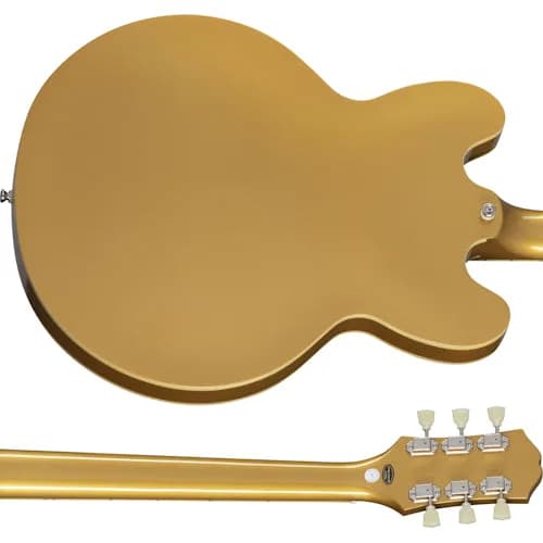 Epiphone ES-335 Traditional Pro Exclusive, Metallic Gold — photo 6