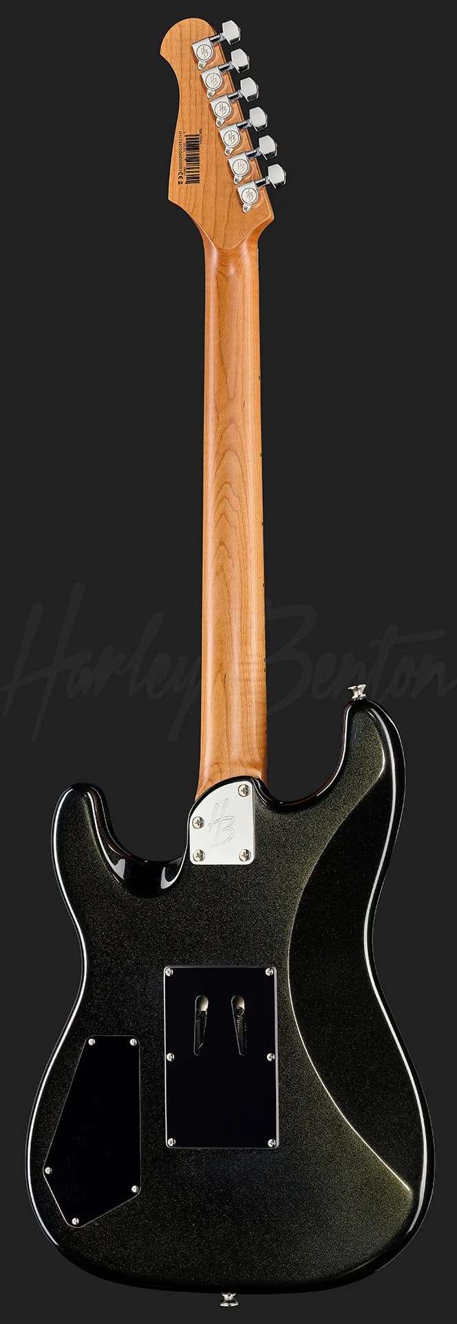 Harley Benton ST-80FR MN Lime Sparkle — photo 3