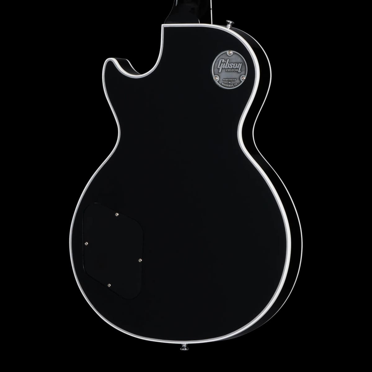 Gibson Les Paul Custom, Nickel Hardware, Ebony, Exclusive — photo 2
