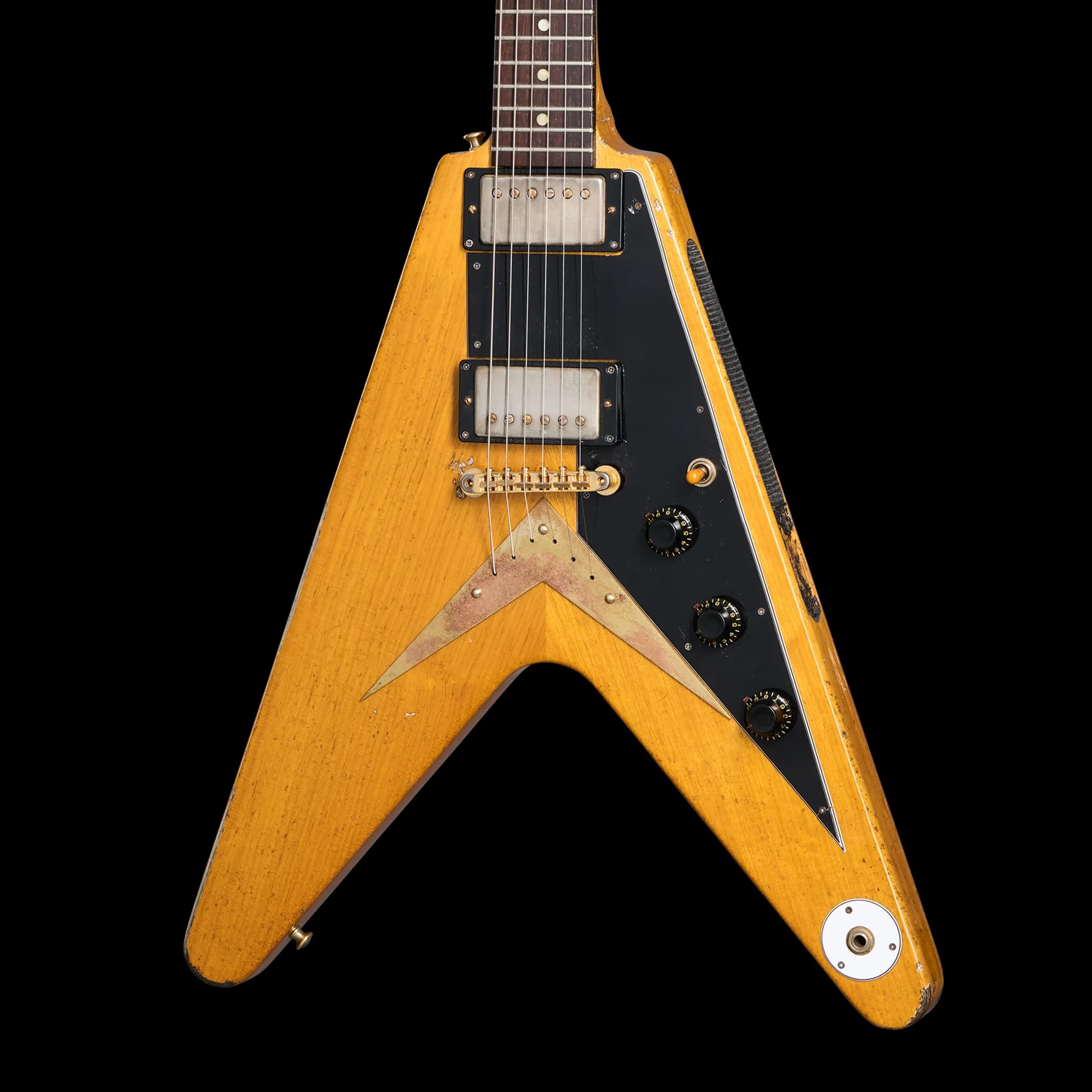 Gibson Joe Bonamassa "Amos" 1958 Flying V Collector's Edition, Antique Natural