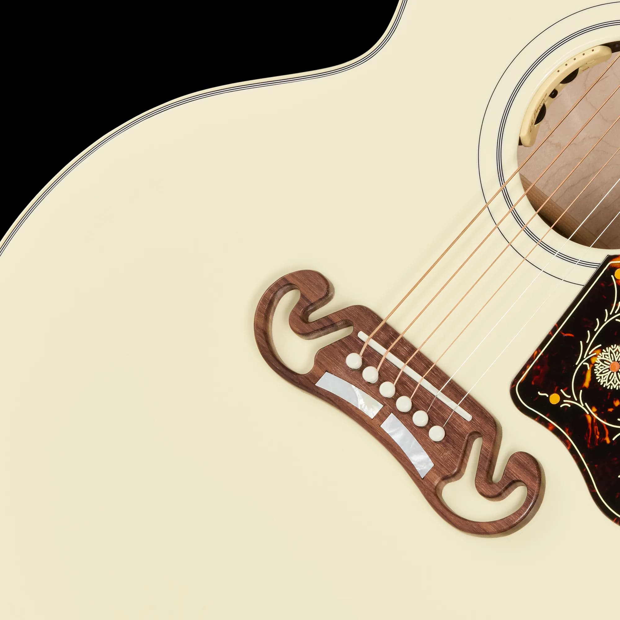 Gibson SJ-200 Standard, Left-Handed, Classic White — photo 7