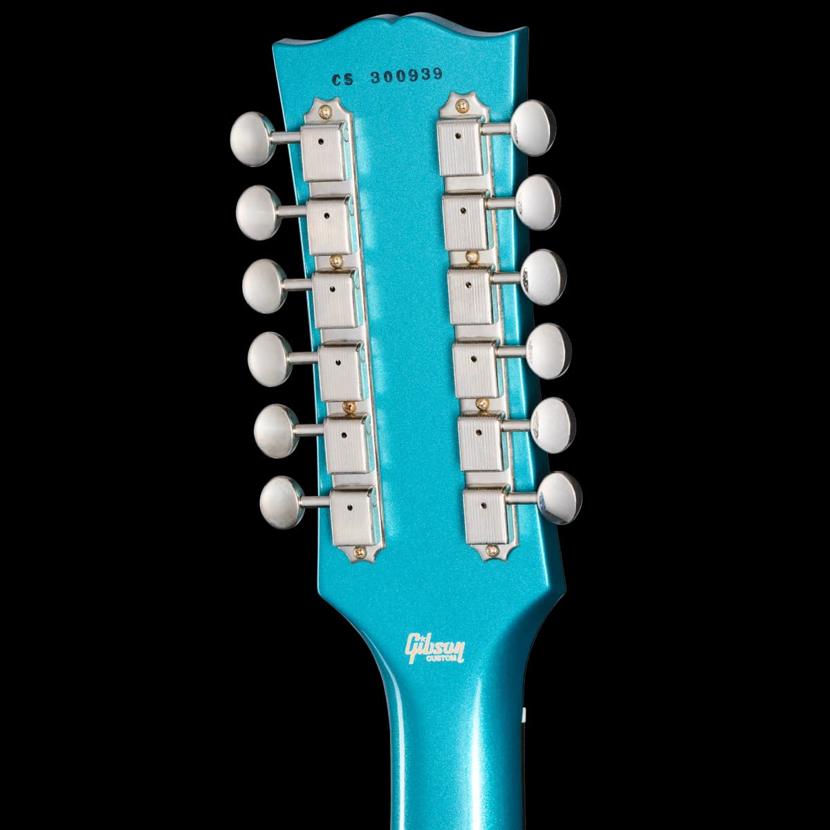 Gibson 1965 Non-Reverse Firebird V 12-String Reissue, Aqua Mist VOS — photo 6