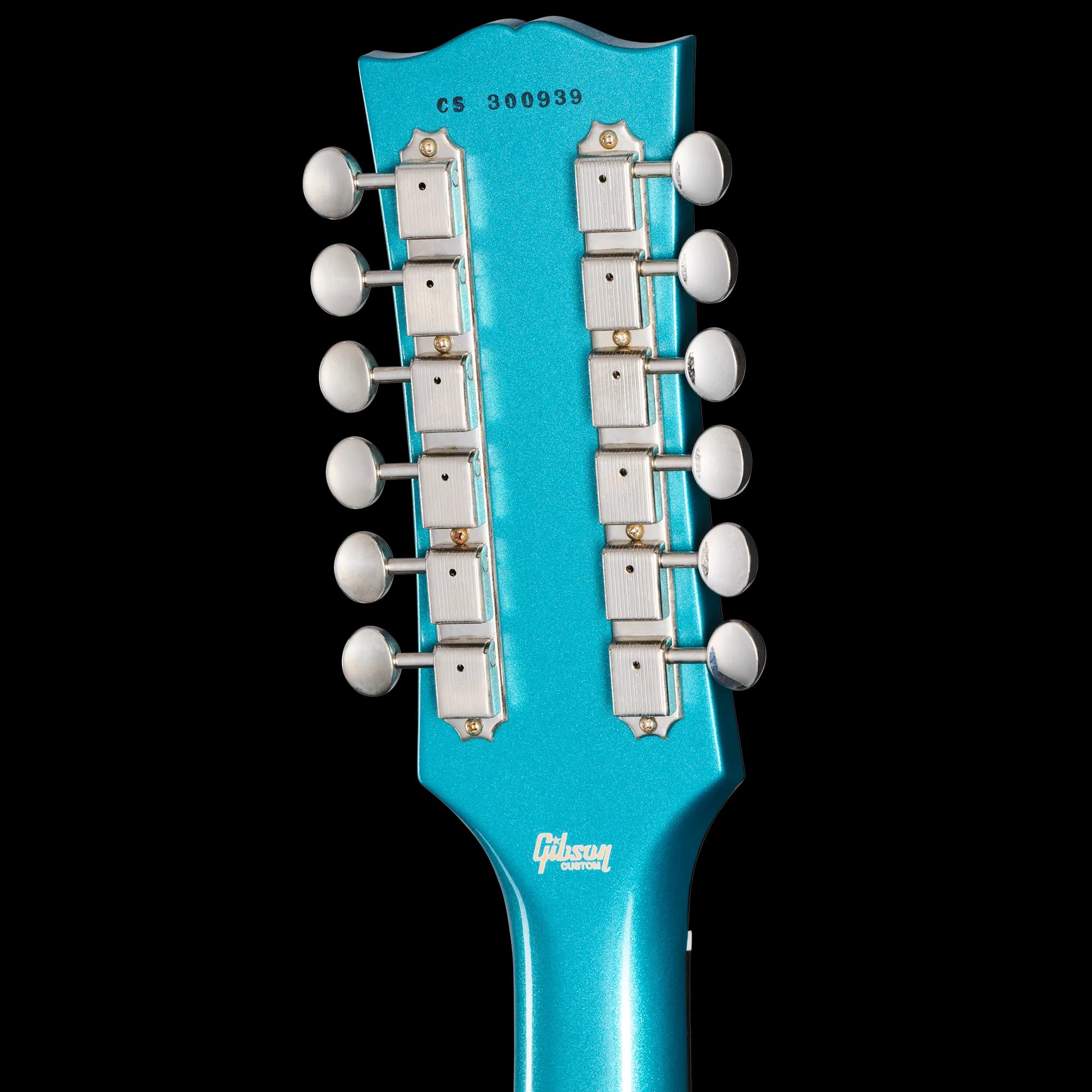 Gibson 1965 Non-Reverse Firebird V 12-String Reissue, Aqua Mist VOS — photo 6