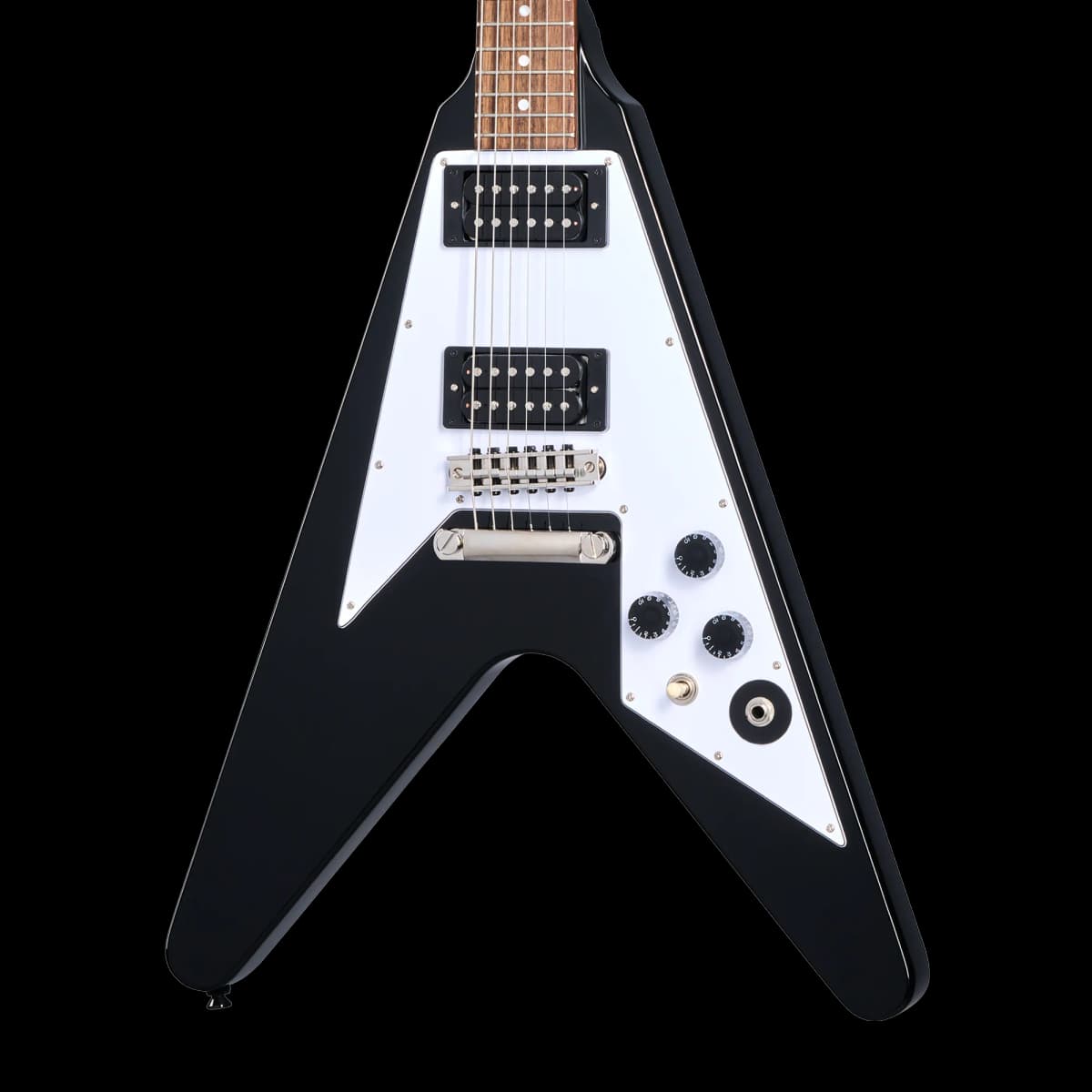 Epiphone Kirk Hammett 1979 Flying V, Ebony