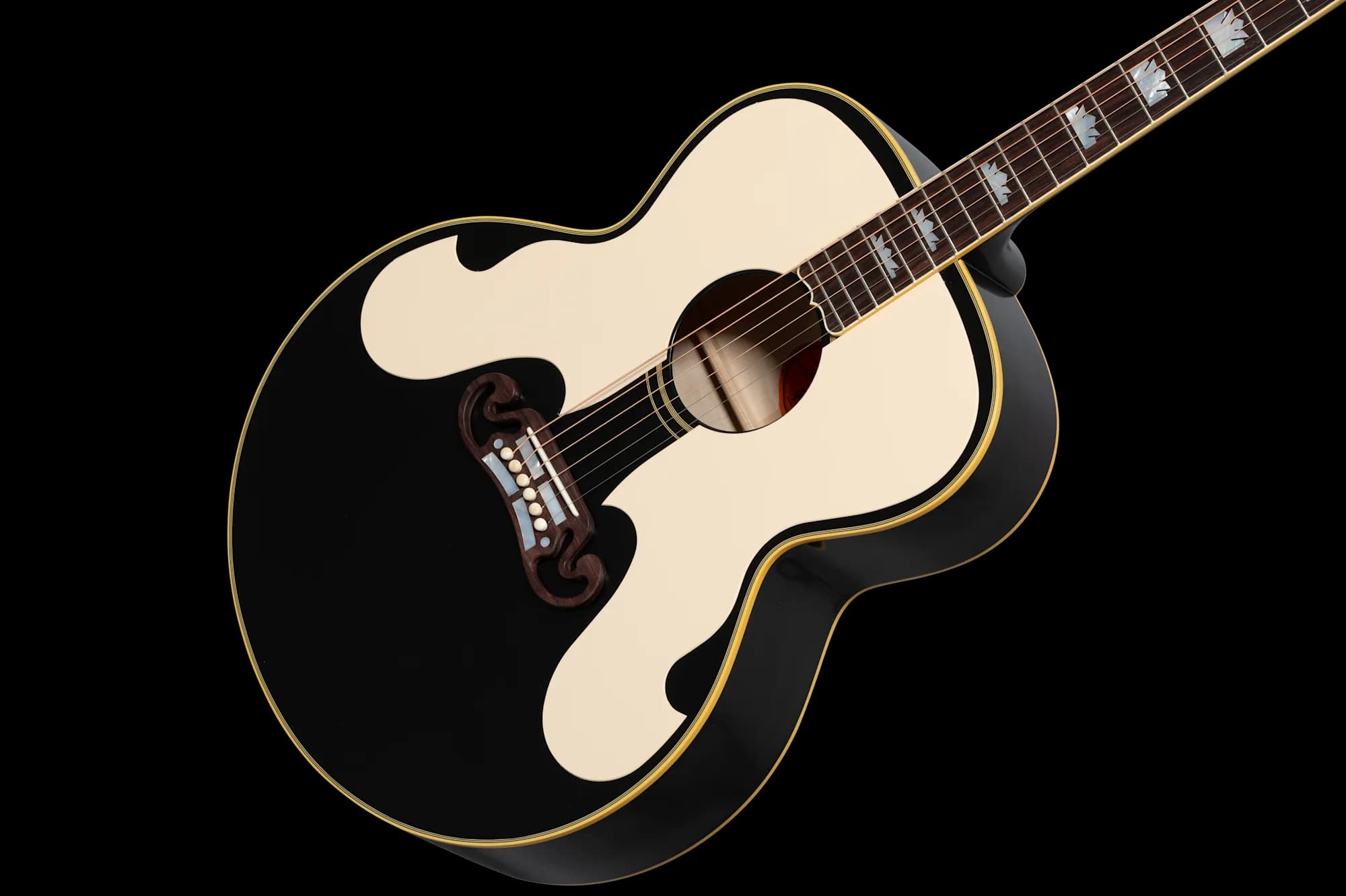Gibson The Everly Brothers SJ-200, Ebony — photo 2