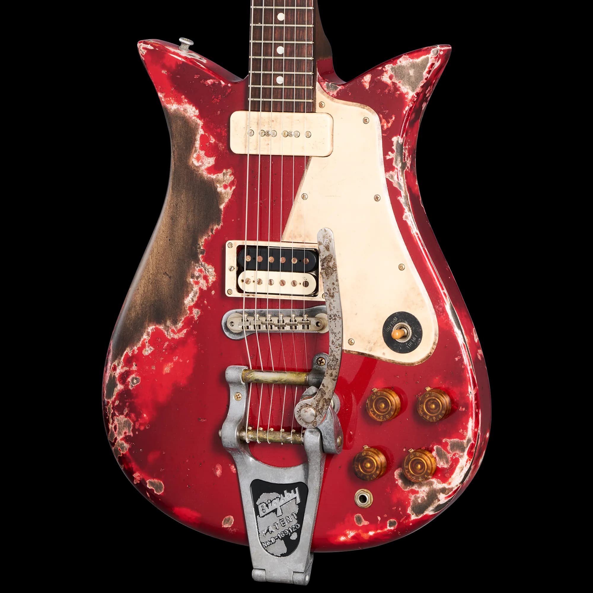 Gibson Leo Scala Theodore Retroliner – Bleeding Red, Bleeding Red, Bleeding-Red