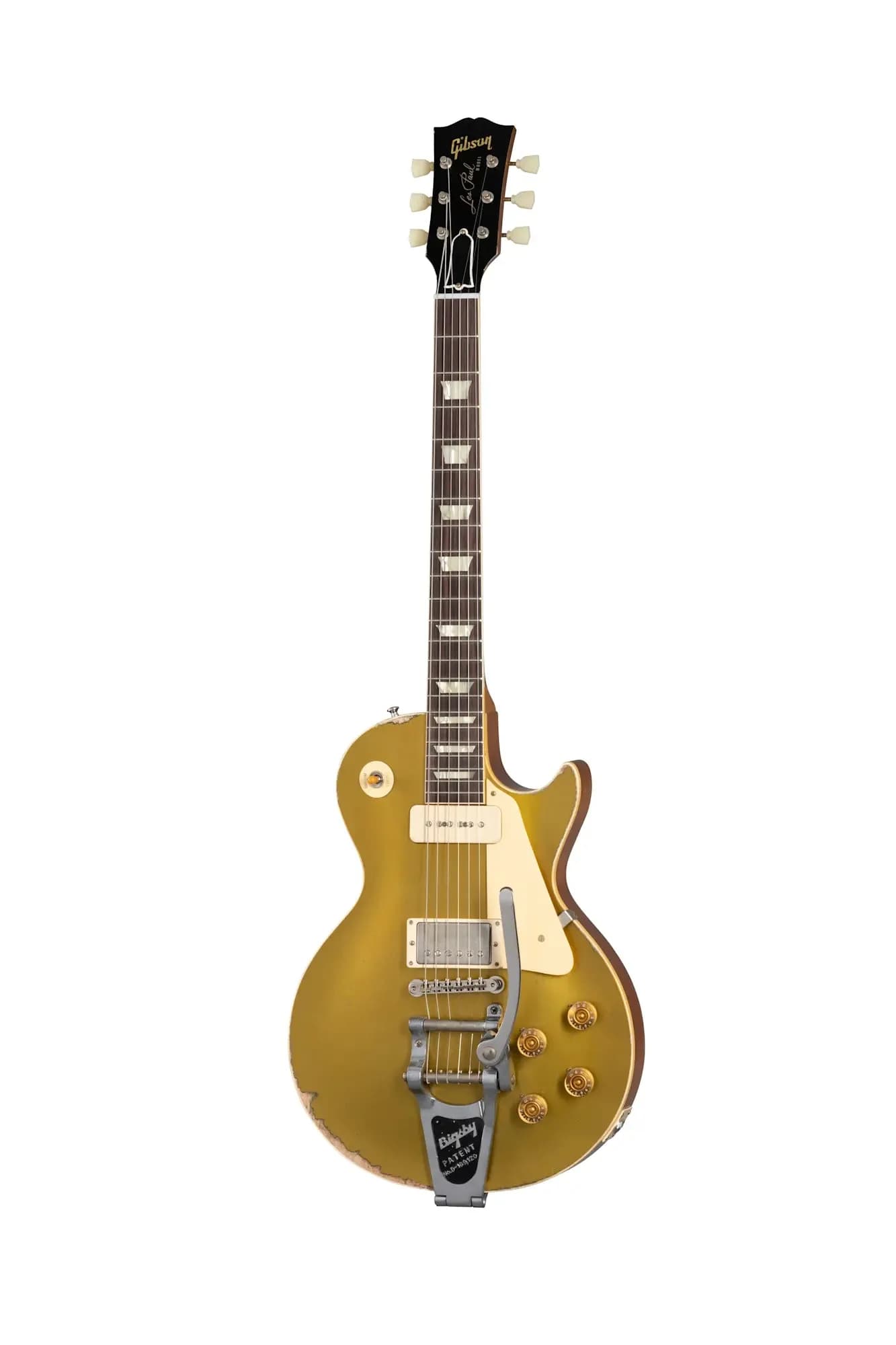 Gibson Sergio Vallin 1955 Les Paul Goldtop, Gold