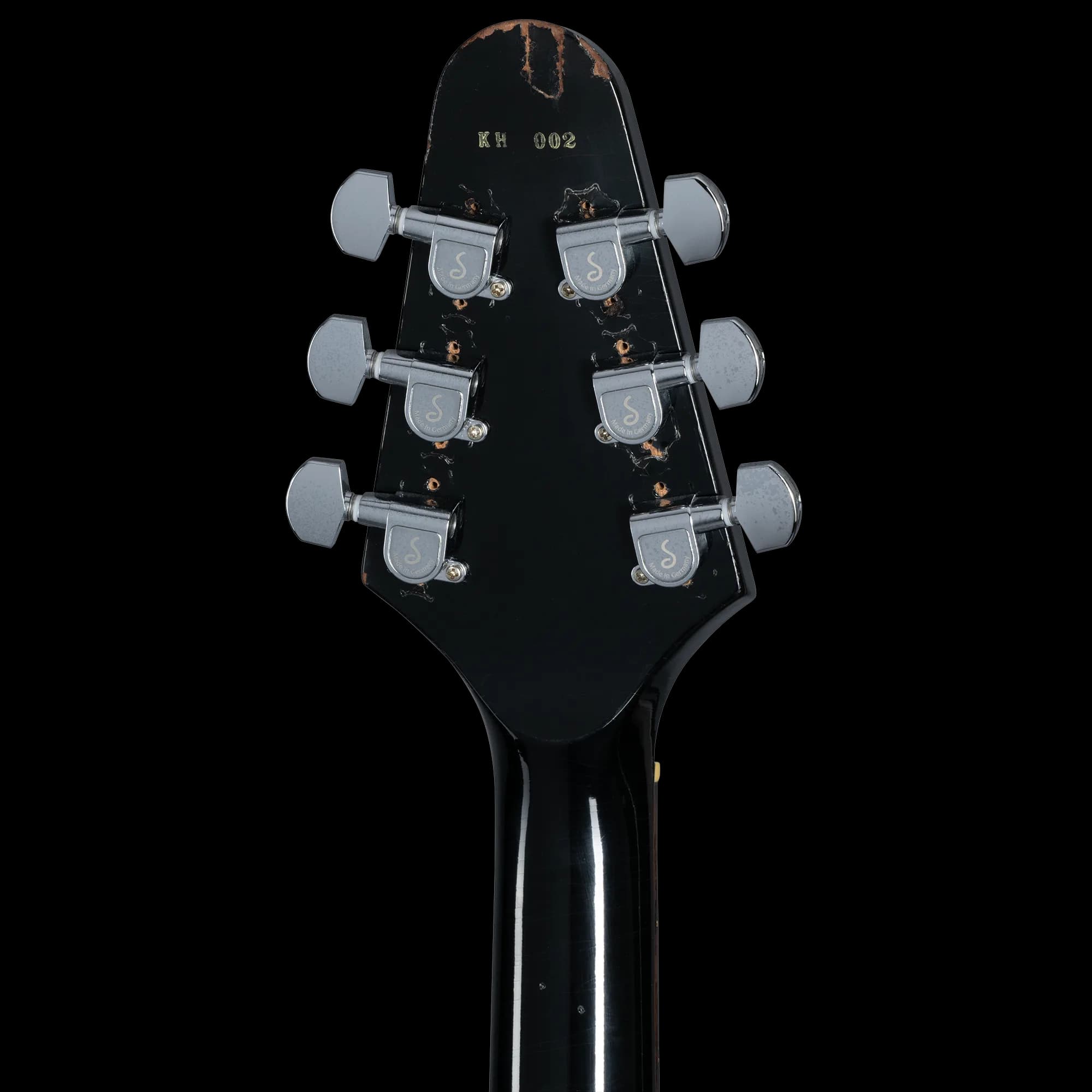 Gibson Kirk Hammett 1979 Flying V, Ebony — photo 5