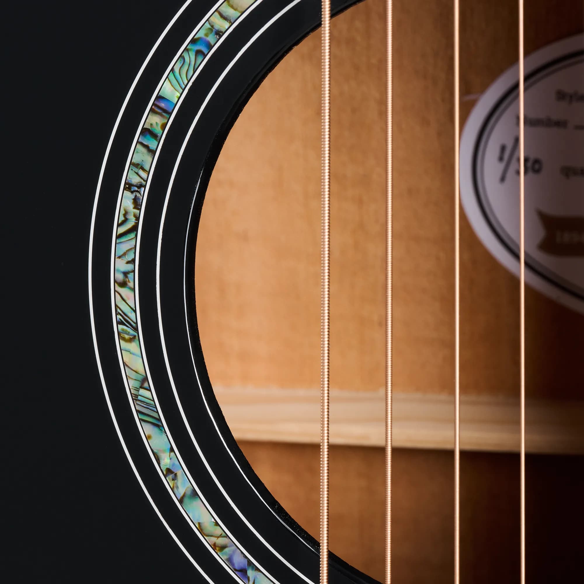 Gibson J-45 Orville Artisan 130th Anniversary Limited Edition, Ebony, Exclusive — photo 6