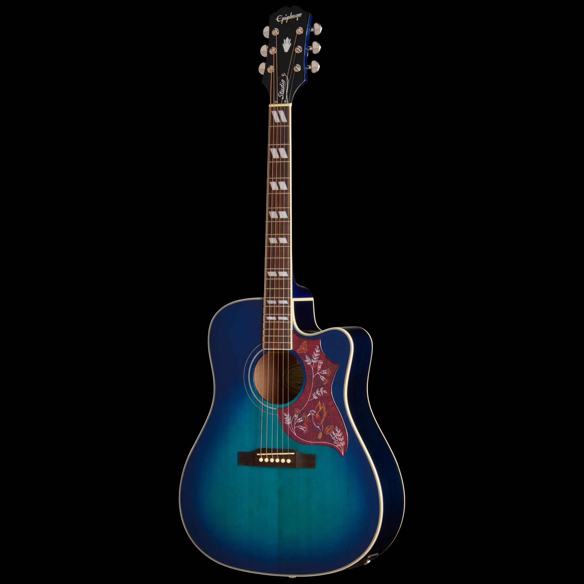 Epiphone Hummingbird Studio EC, Blueberry Burst, Exclusive — photo 3