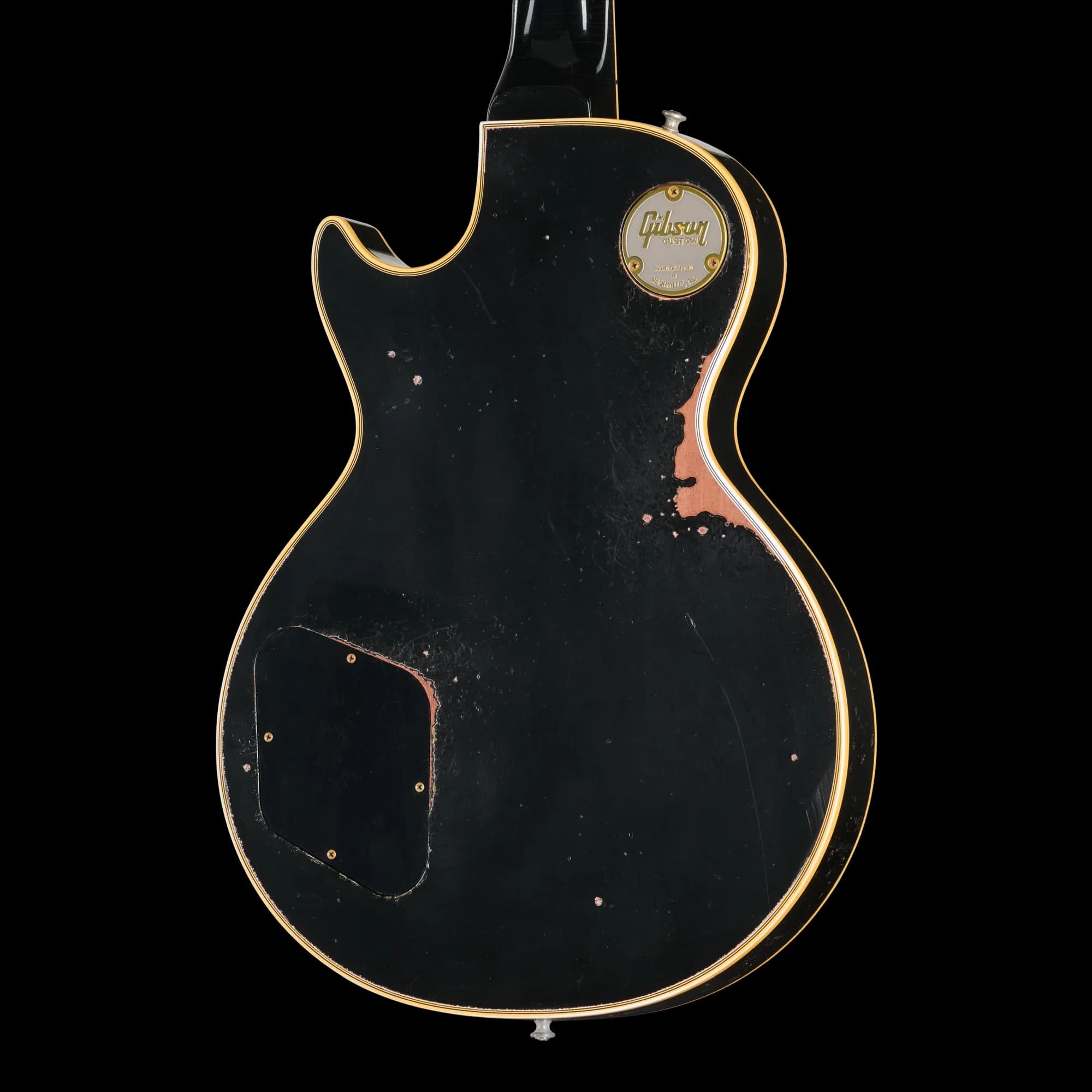 Gibson LE 1968 Les Paul Custom Reissue, Heavy Aged, Olive Drab Top — photo 2