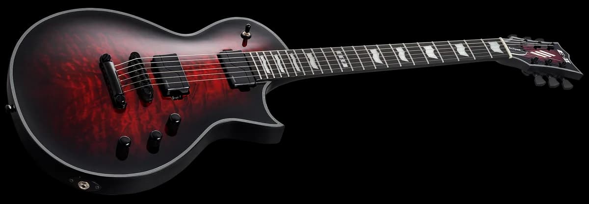 ESP E-II Eclipse SEE THRU BLACK CHERRY SUNBURST — photo 3