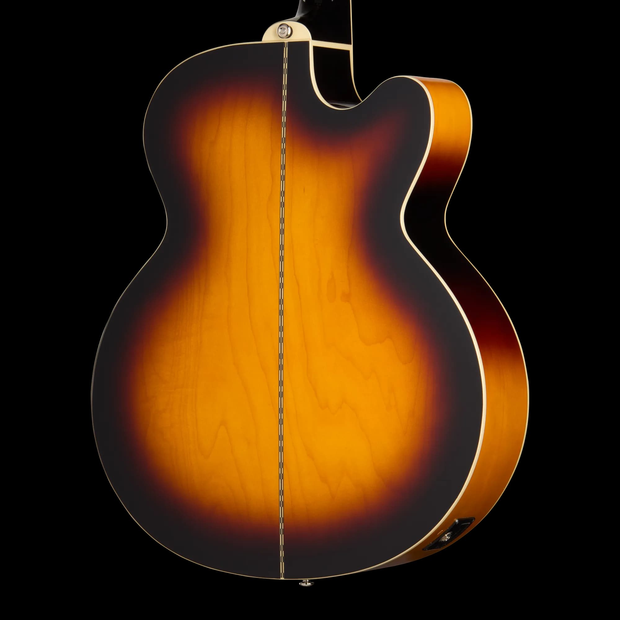 Epiphone J-200 Studio EC, Left-Handed, Vintage Sunburst — photo 2