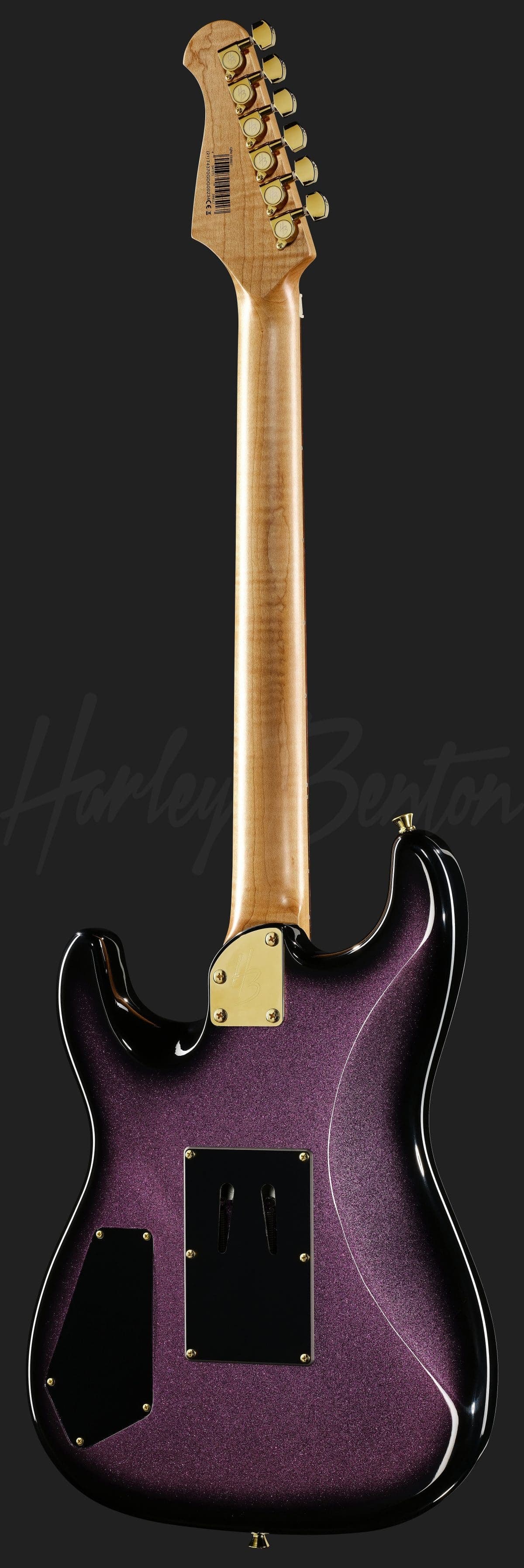 Harley Benton ST-80FR Amethyst Sparkle — photo 3