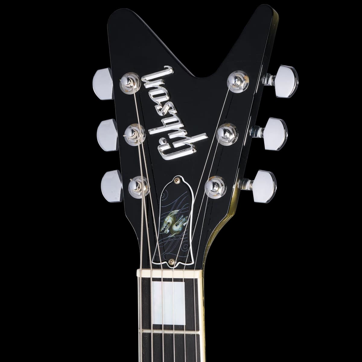 Gibson Adam Jones Flying V Collector's Edition, Reverse Antique Silverburst — photo 4