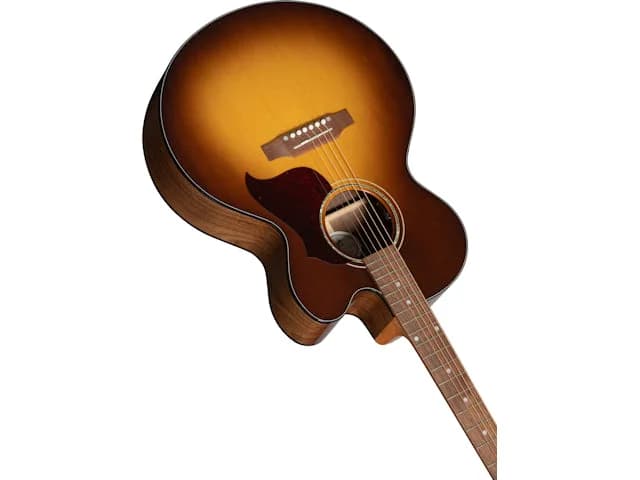 Gibson J-185 EC Modern Walnut, Left-Handed, Walnut Burst — photo 8