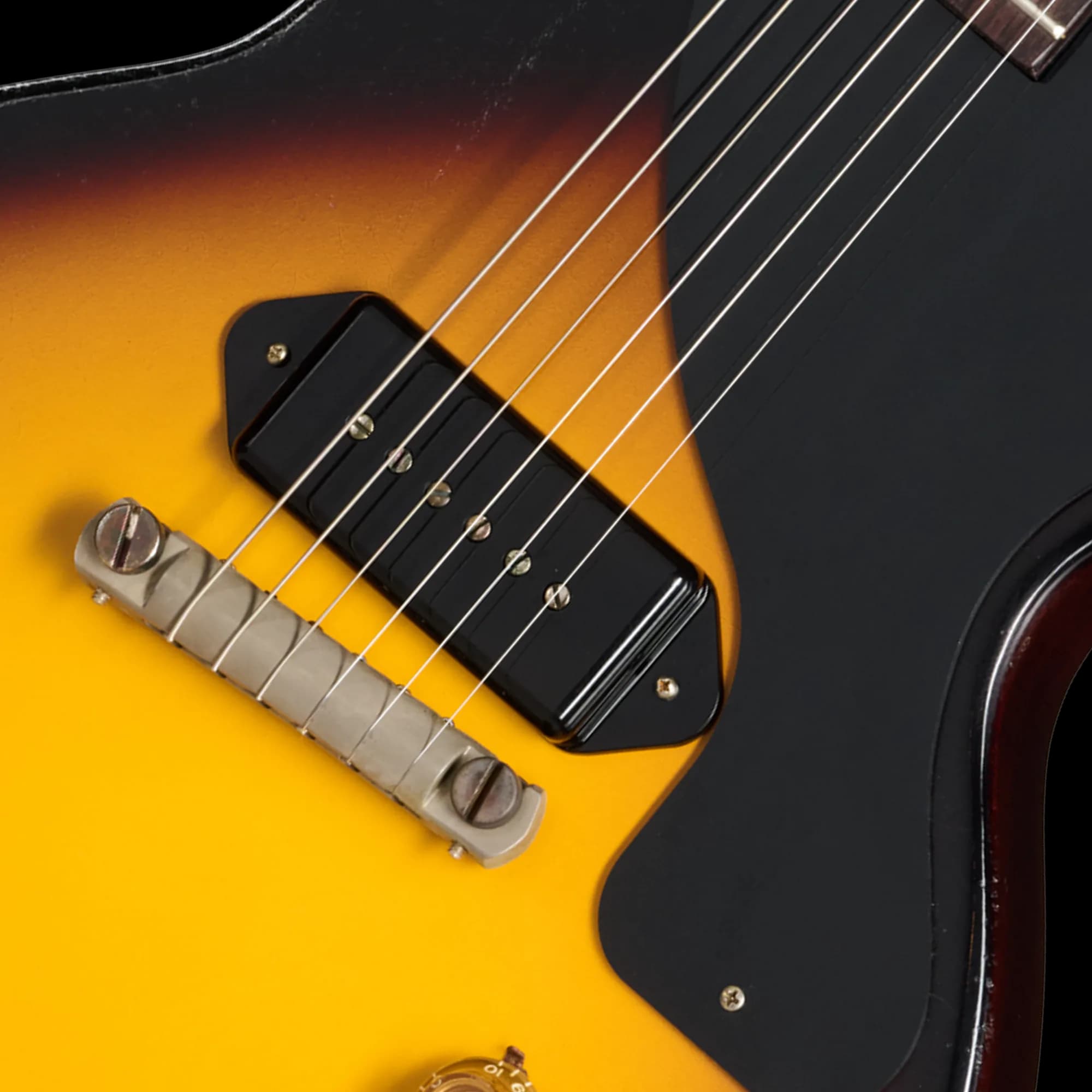 Gibson 1957 Les Paul Junior Reissue, Heavy Aged, Vintage Sunburst — photo 7
