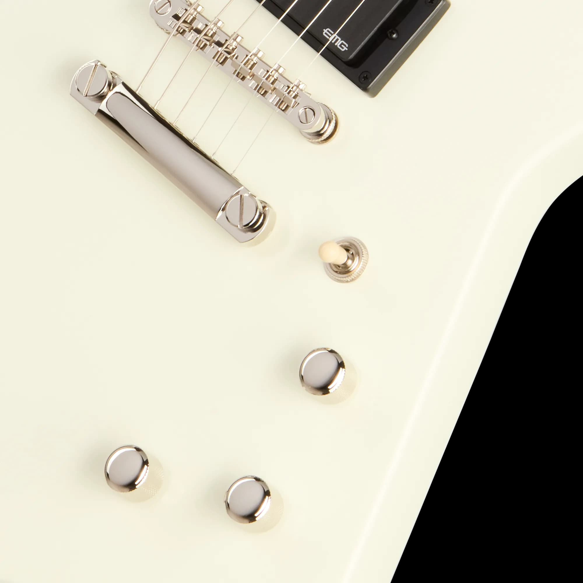 Epiphone Explorer 80s EMG, Classic White — photo 8