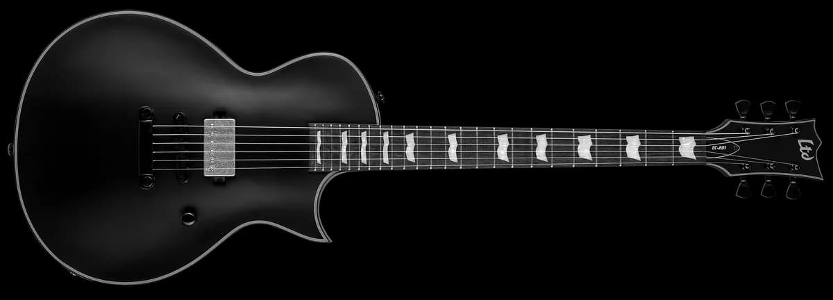 ESP EC-201 BLACK SATIN