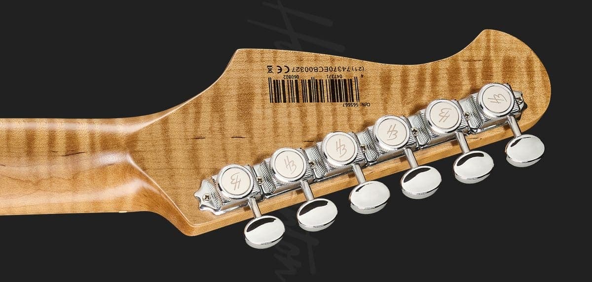 Harley Benton ST-Modern Plus MN HSS Flame Bengal Burst — photo 7