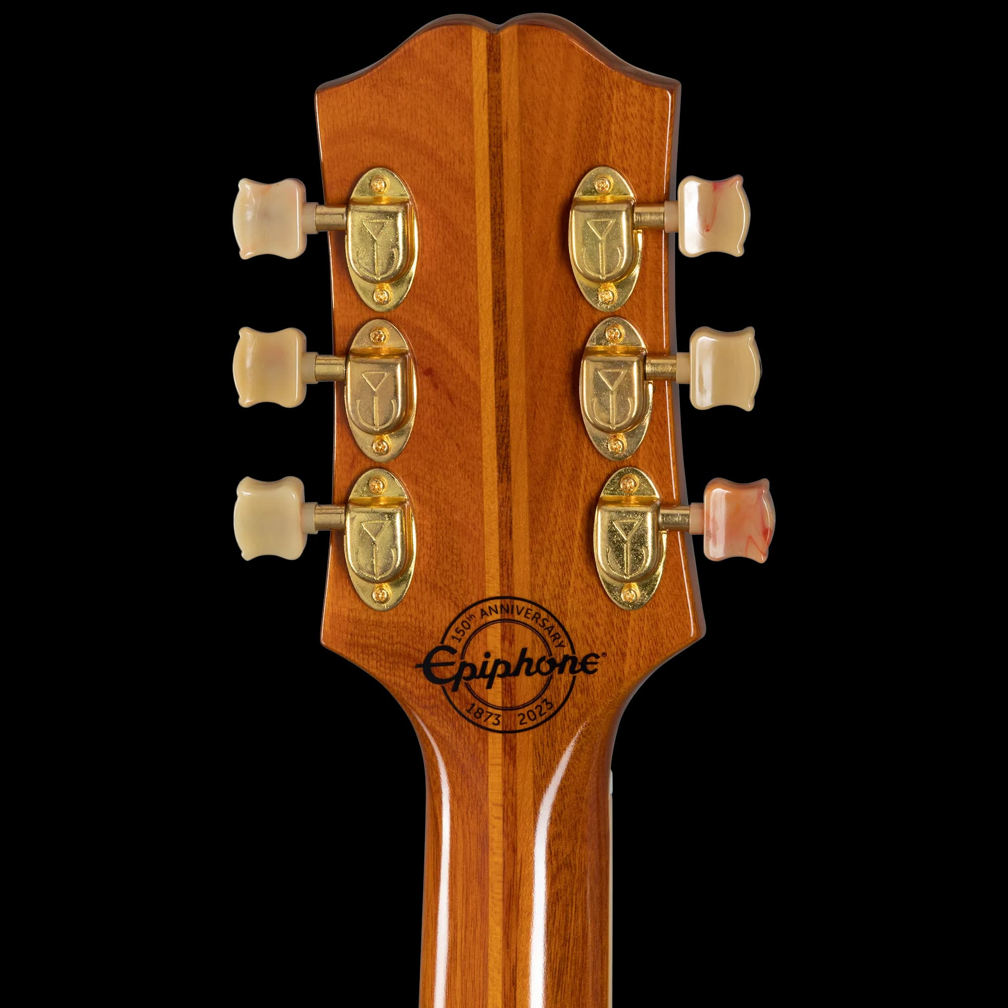 Epiphone 150th Anniversary Zephyr DeLuxe Regent, Aged Antique Natural — photo 6
