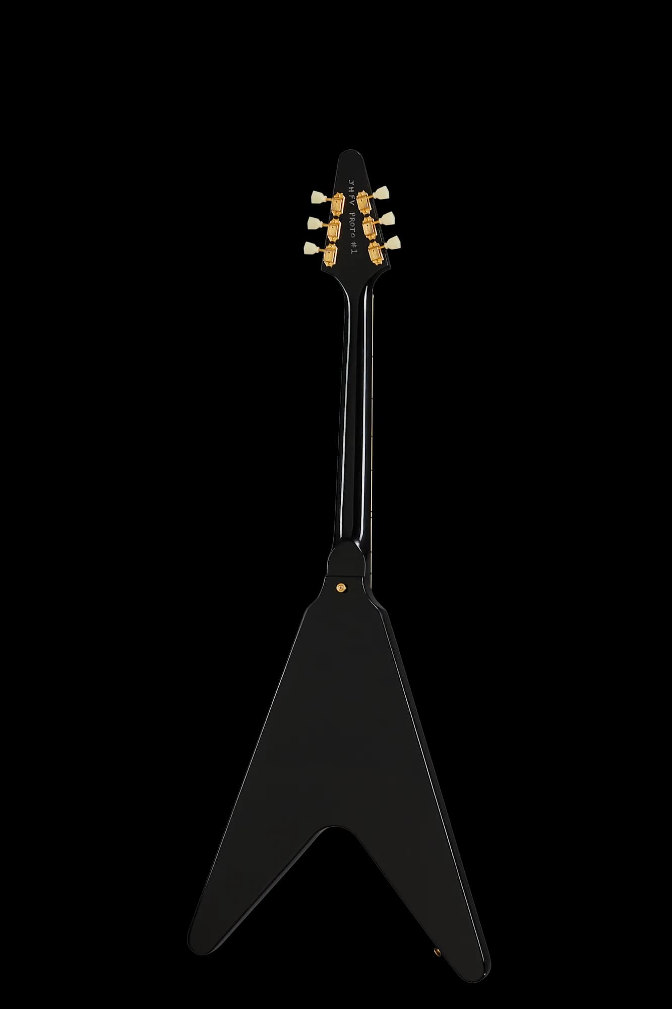 Gibson Jimi Hendrix™ 1969 Flying V, Aged Ebony — photo 2
