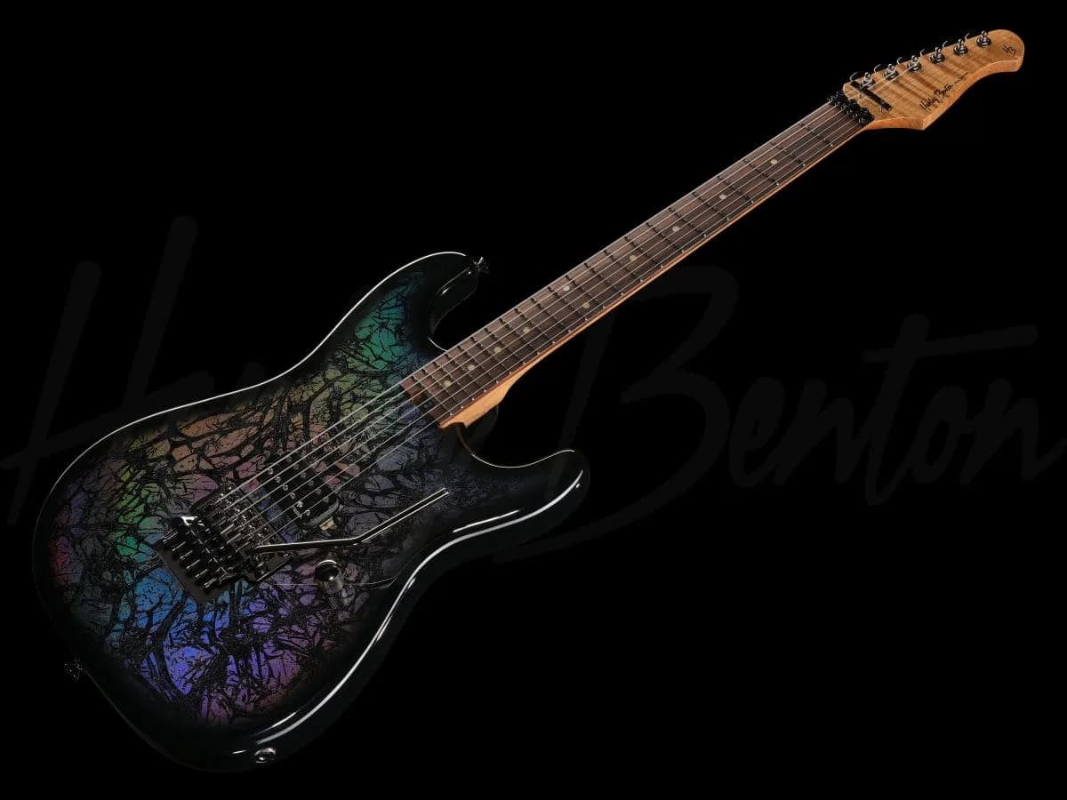 Harley Benton ST-80FR Holographic — photo 8