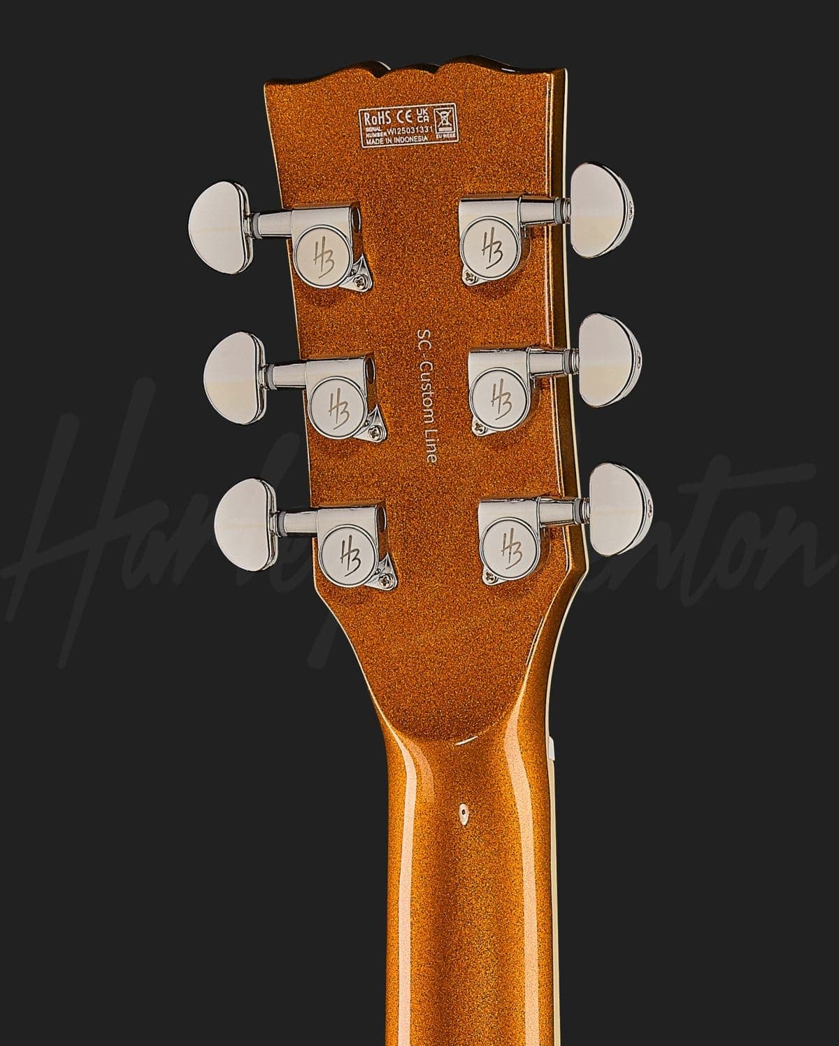 Harley Benton SC-Custom III Gold Top — photo 7