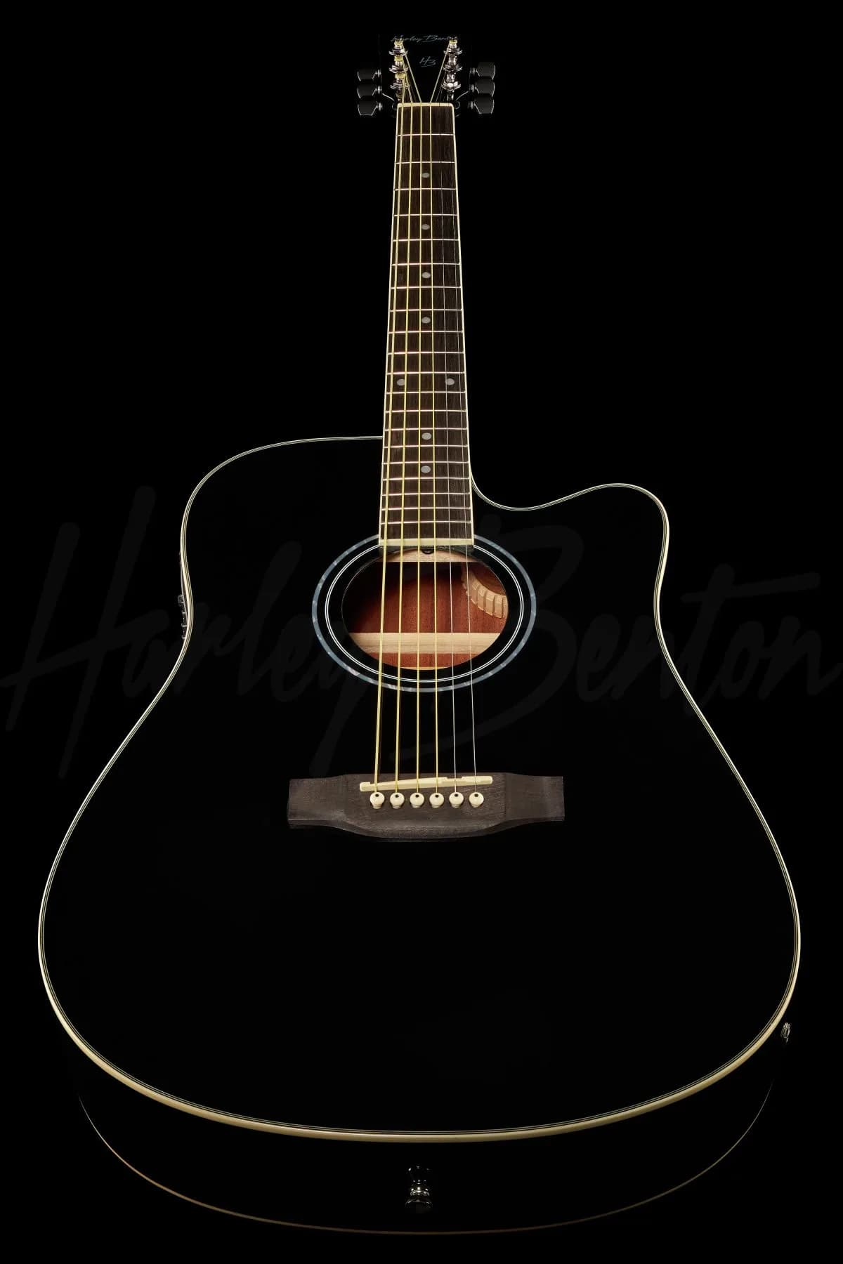 Harley Benton D-120CE BK — photo 8