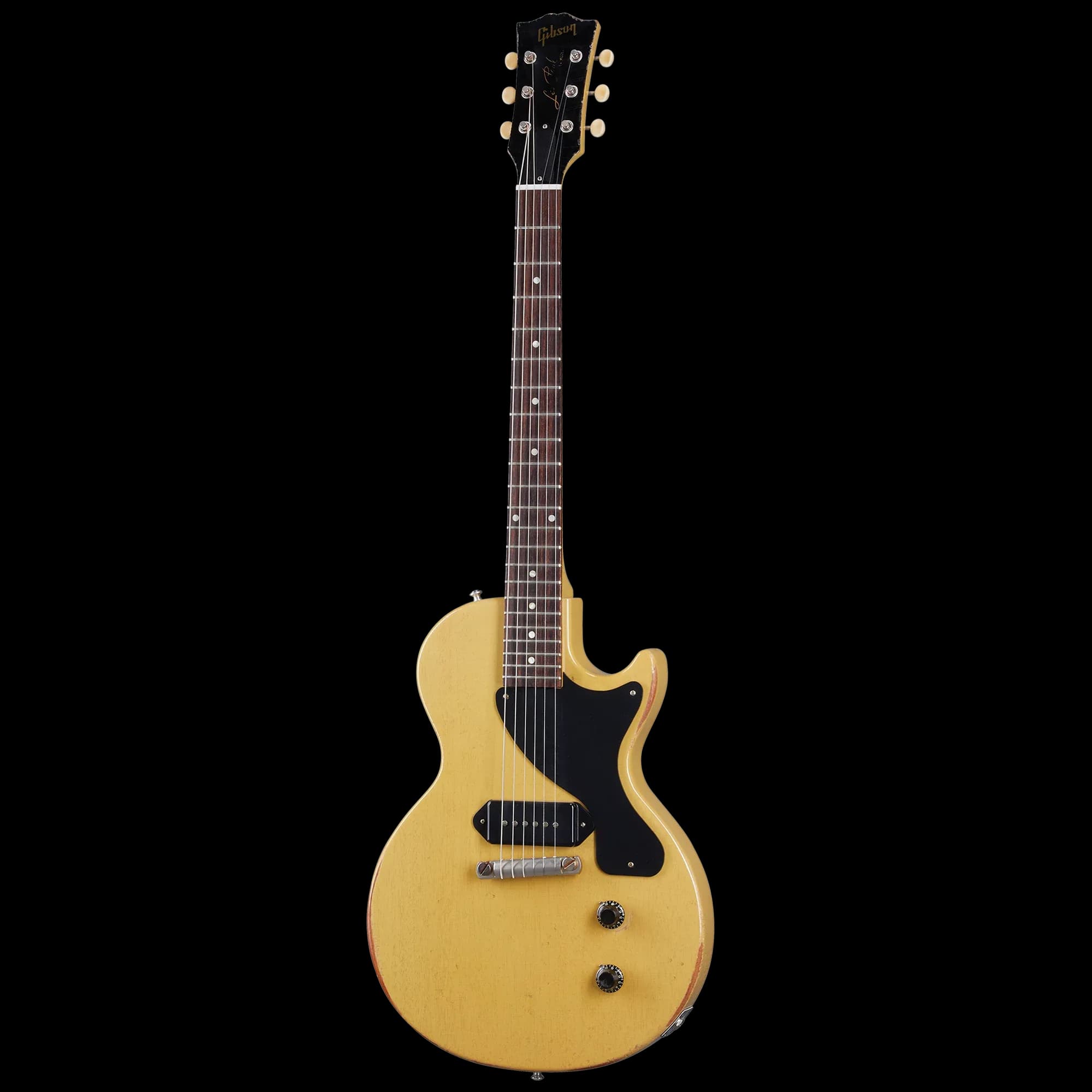 Gibson 1957 Les Paul Junior Reissue, Heavy Aged, TV Yellow — photo 2
