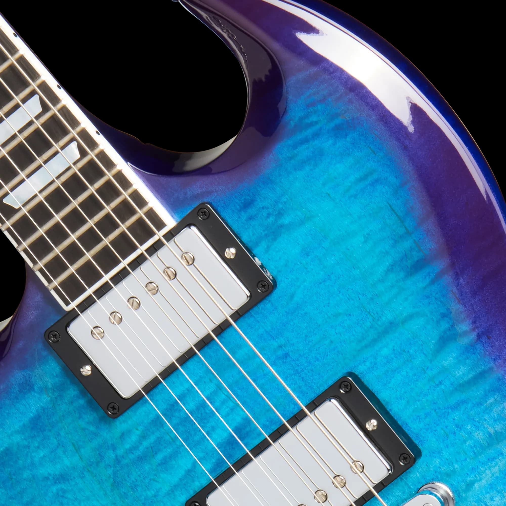 Gibson SG Modern, Left-Handed, Blueberry Fade — photo 7