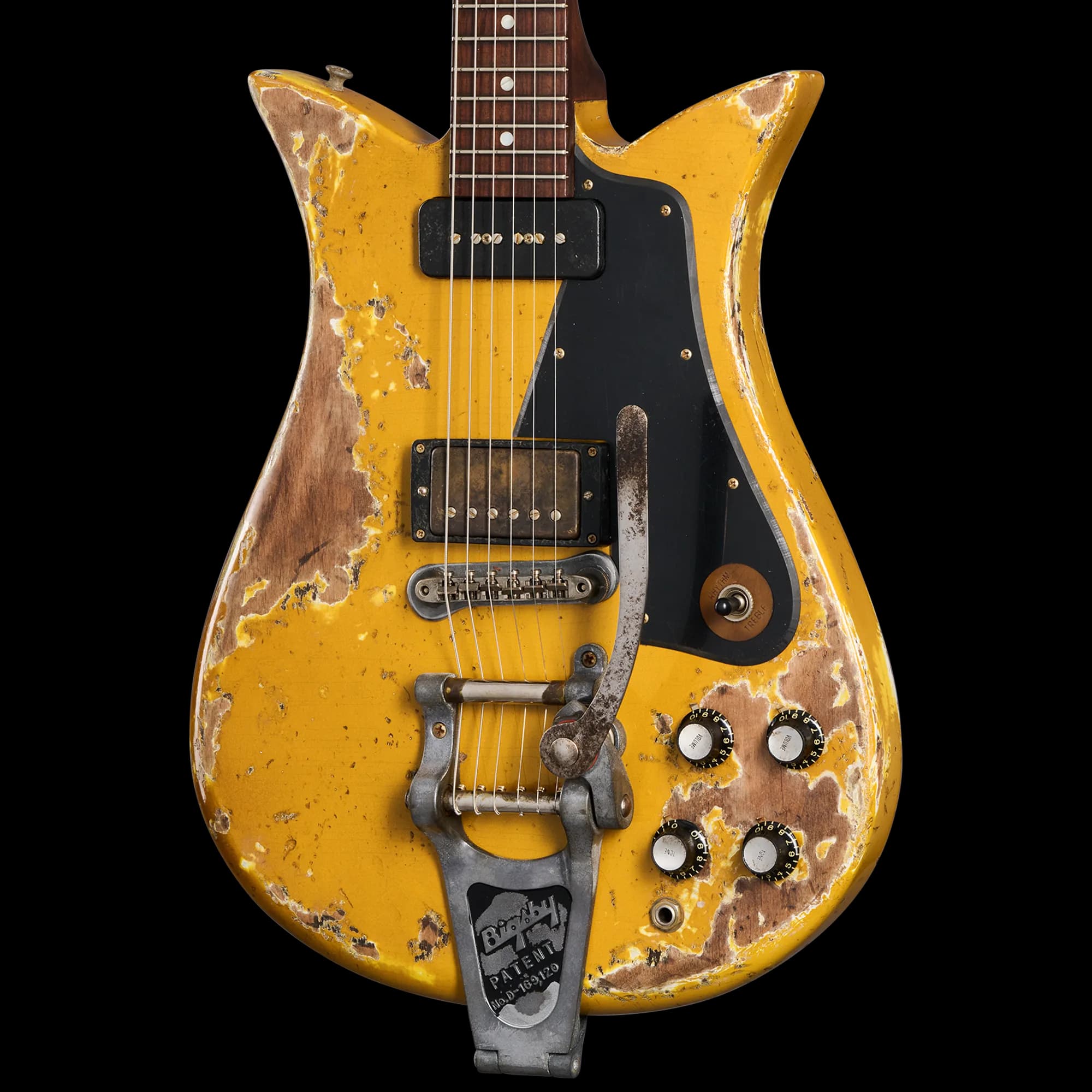 Gibson Leo Scala Theodore Retroliner, TV Yellow