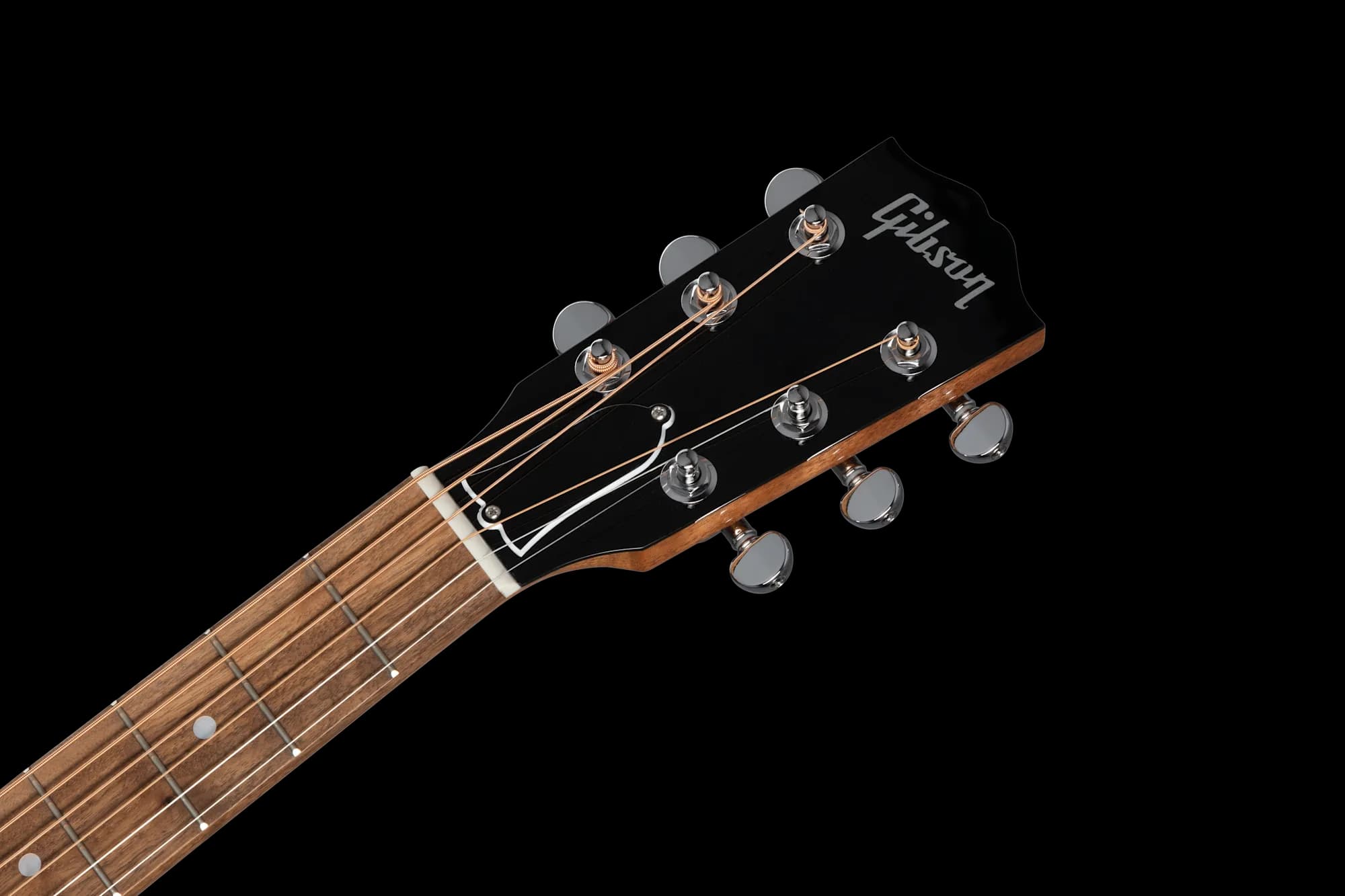Gibson J-185 EC Modern Walnut, Left-Handed, Antique Natural — photo 5