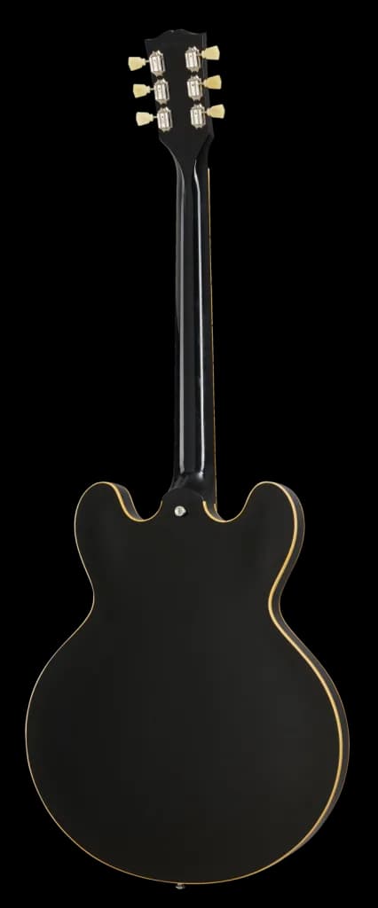 Gibson ES-335, Left-Handed, Vintage Ebony — photo 3