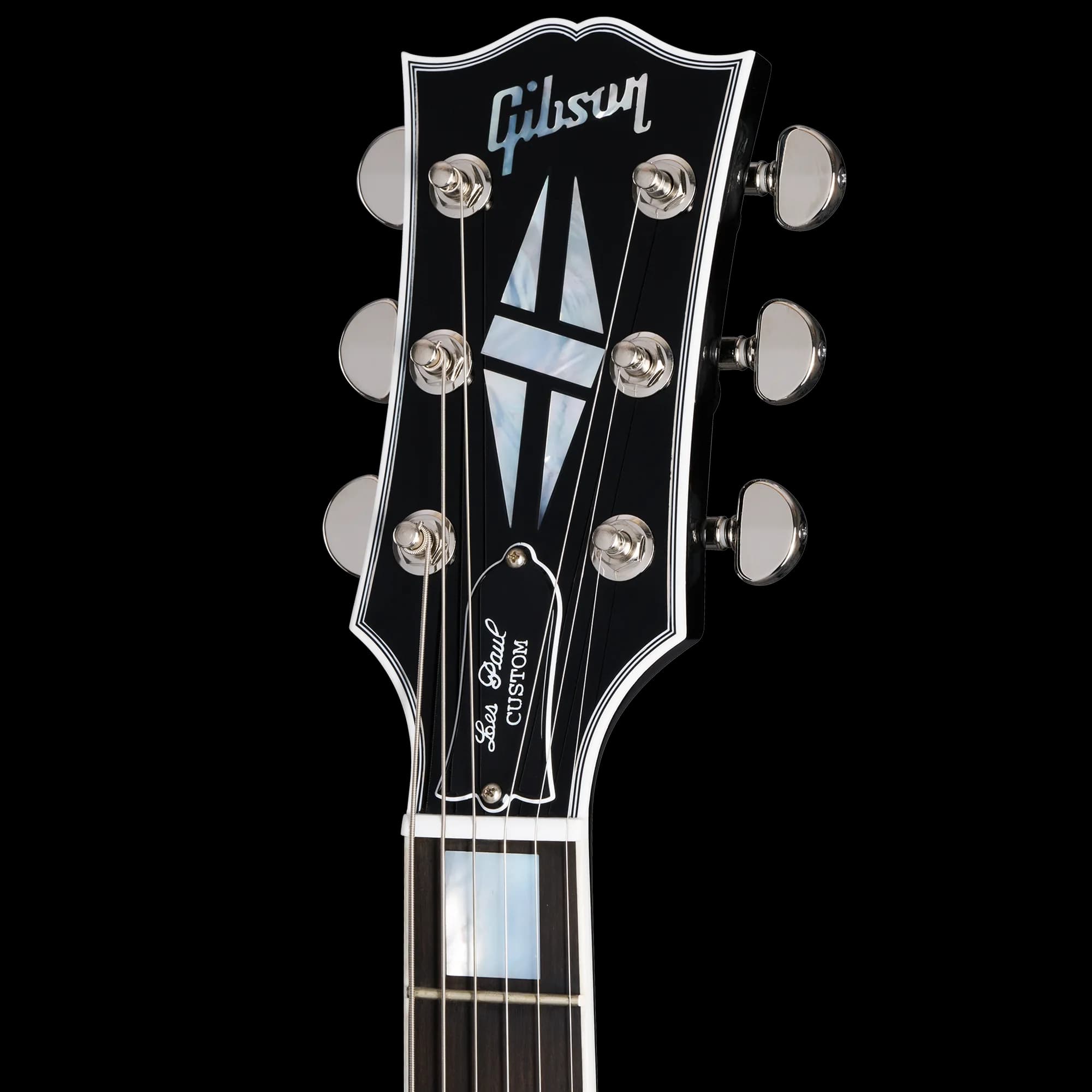 Gibson Les Paul Custom, Nickel Hardware, Ebony, Exclusive — photo 6
