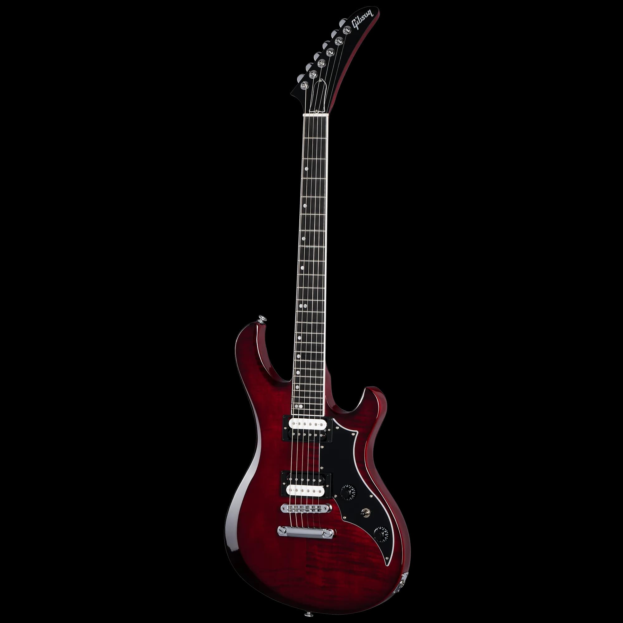 Gibson Victory Figured Top, Wine Red Burst — photo 3
