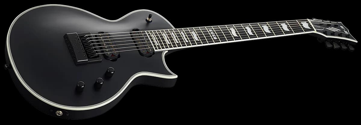 ESP E-II ECLIPSE-7 Evertune BLACK SATIN — photo 3