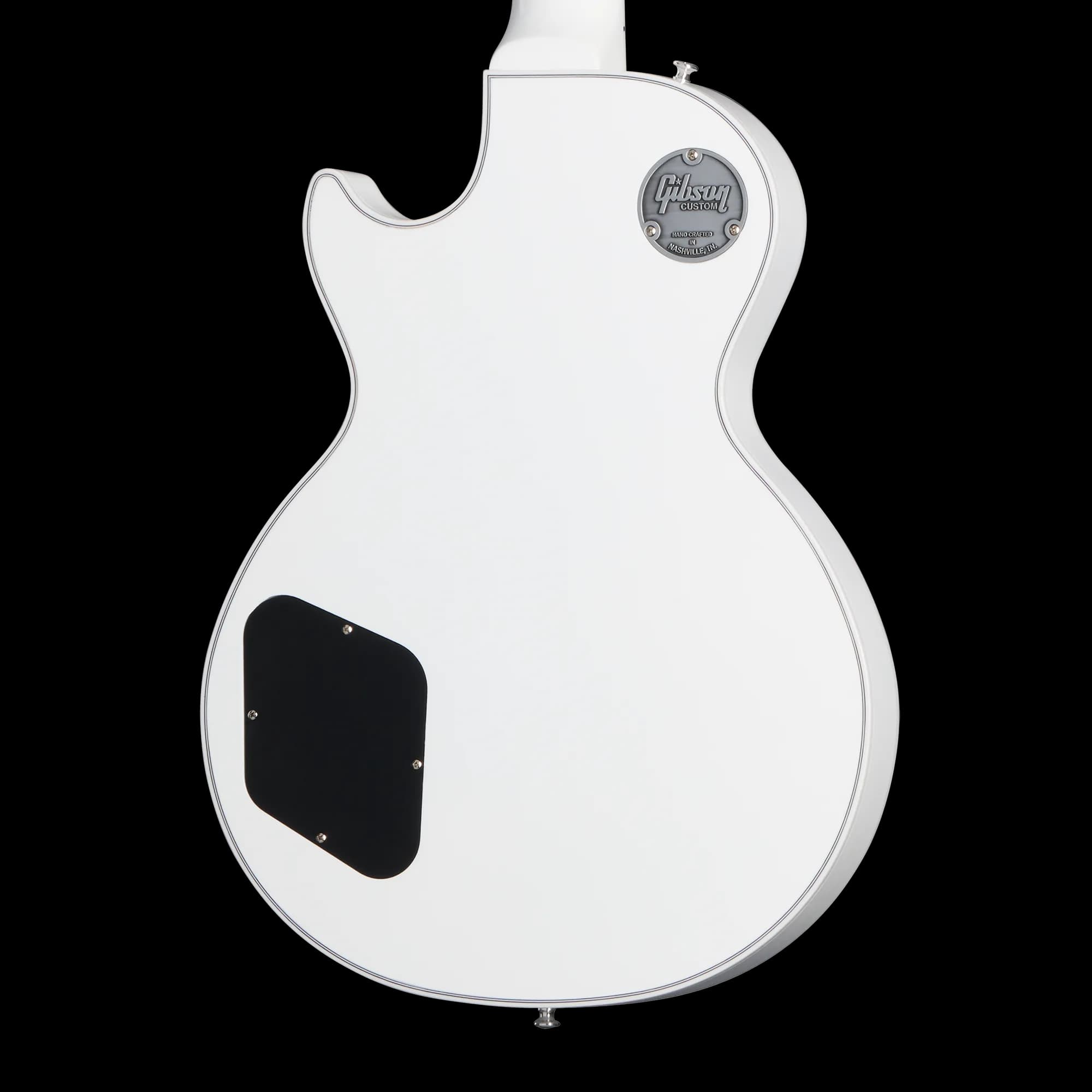 Gibson Les Paul Custom, Nickel Hardware, Alpine White, Exclusive — photo 2