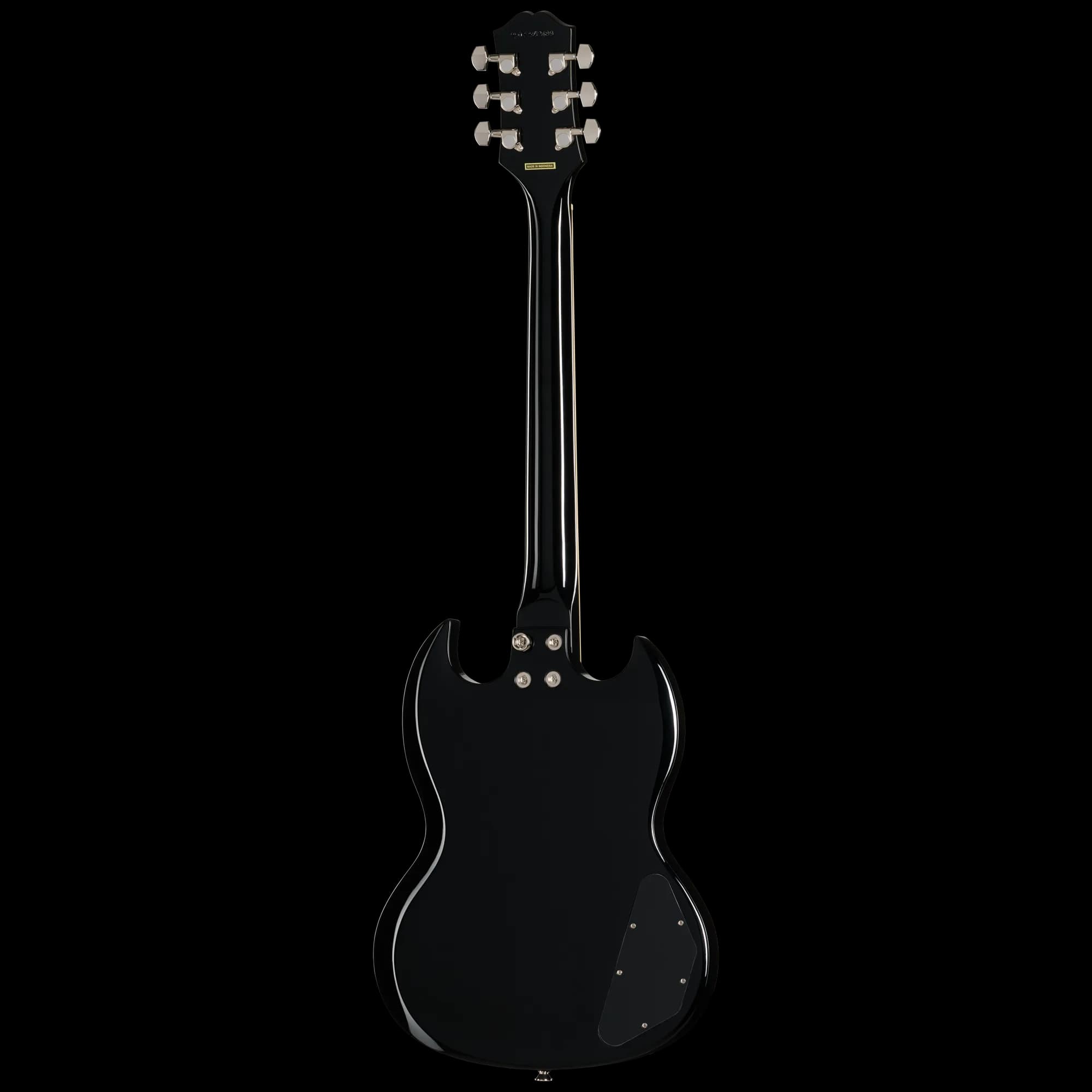 Epiphone SG Tribute Plus, Left-Handed, Ebony Burst — photo 4