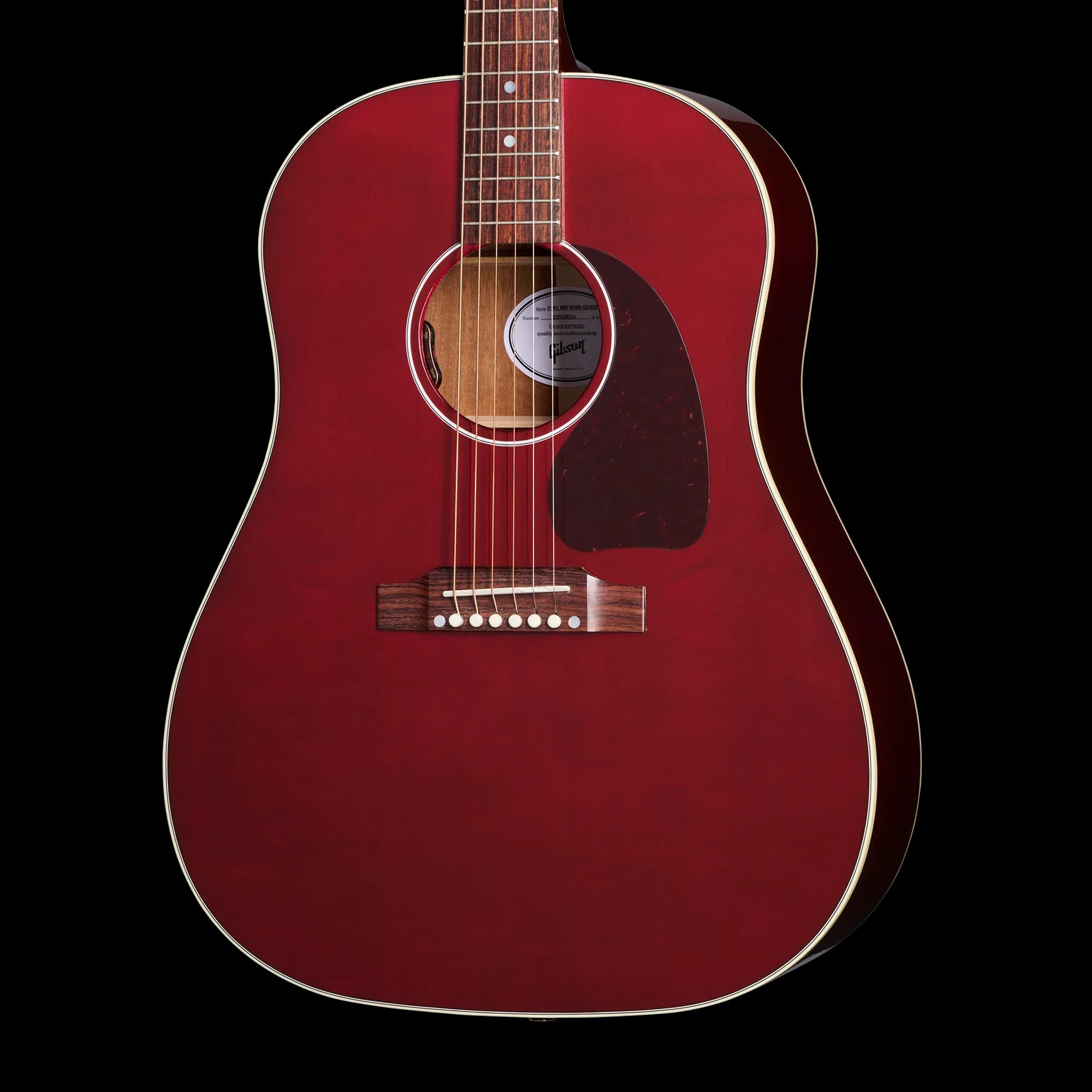 Gibson J-45 Standard, Wine Red, Exclusive
