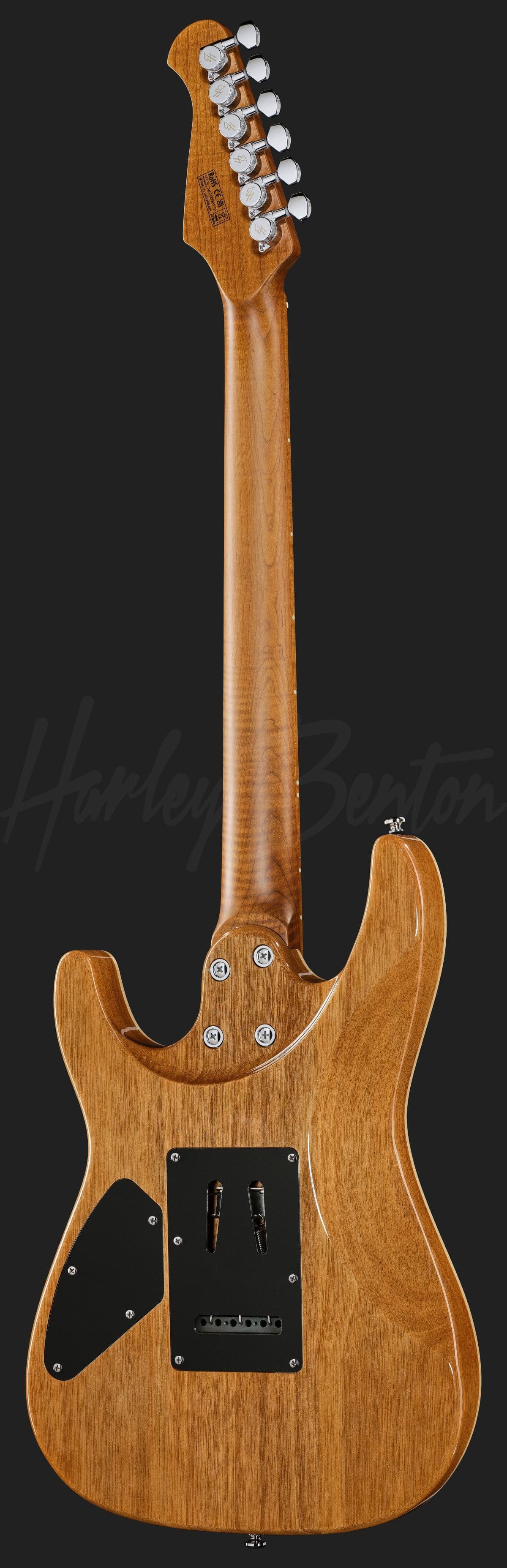 Harley Benton Fusion-IV HH MN QBLB — photo 3