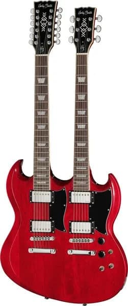 Harley Benton DC-Custom II 612 Cherry