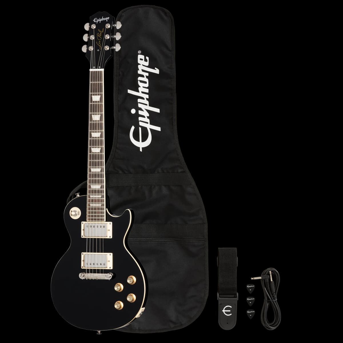 Epiphone Power Players Les Paul, Dark Matter Ebony — photo 7